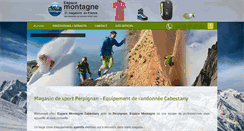 Desktop Screenshot of espacemontagne66.com